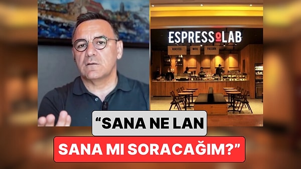 Gazeteci Deniz Zeyrek'ten Espressolab'e: ''Sana Ne Lan? Keyfimin Kahyası mısın?''