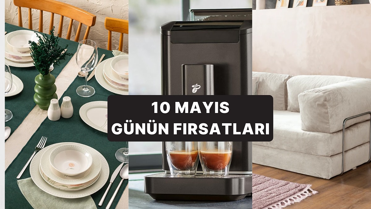 Bugün İndirimde Neler Var? Tchibo Kahve Makinelerinden Samsung Tabletlere 10 Mayıs 2025 Günün Fırsatları