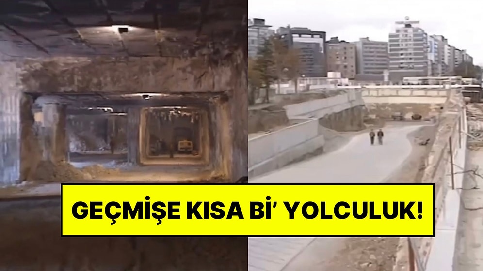 1992’de Ankara’nın İlk Metrosunun Yapıldığı Anlara Ait Görüntülerle Geçmişe Yolculuk