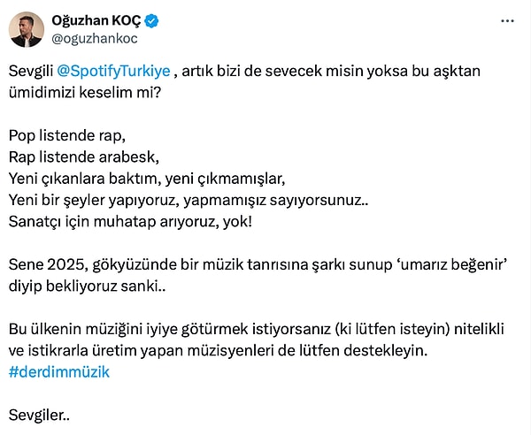 O paylaşımın tamamını sizin için şöyle bırakalım: