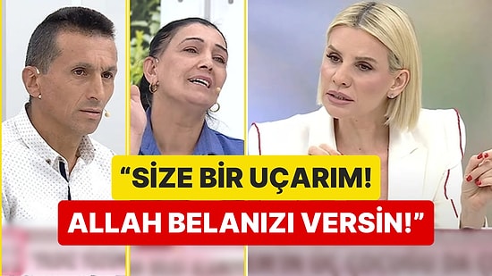 Aşk Yaşarken Çoluğu Çocuğu Unutan Çift Esra Erol'u Delirtti: "Size Bir Uçarım. Allah Belanızı Versin!"