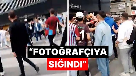 Trabzon'da Galatasaray Formasıyla Gezen Taraftara Saldırı