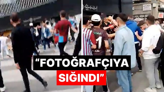 Trabzon'da Galatasaray Formasıyla Gezen Taraftara Saldırı