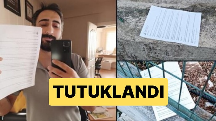 İmamoğlu Paylaşımlarını Çıktı Alarak Sokaklarda Dağıtan Burak Saldıroğlu Tutuklandı