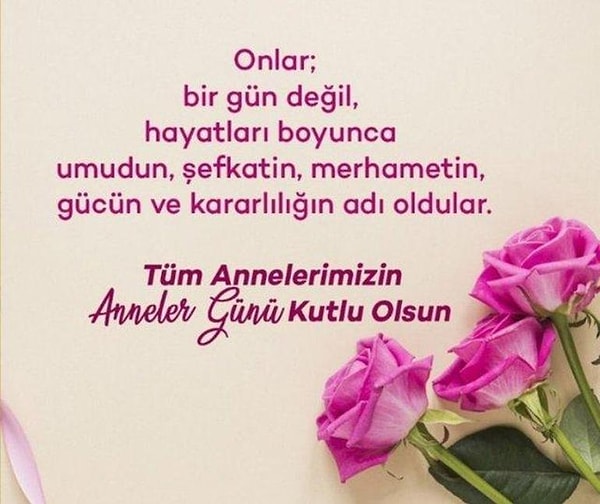 En Anlamlı Anneler Günü Mesajları