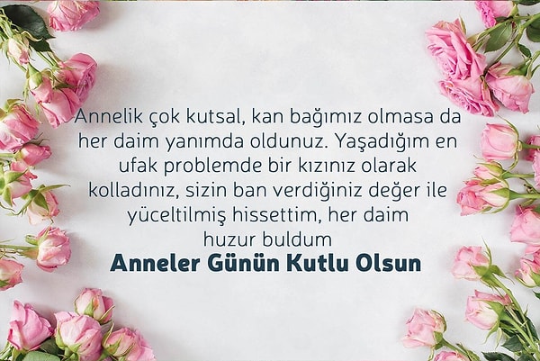 En Duygusal Anneler Günü Mesajları