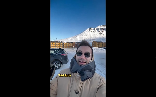 Svalbard'a gitmek istiyorsanız, bu gibi bir soğuğa hazır olmanız gerekiyor elbette. Görseli