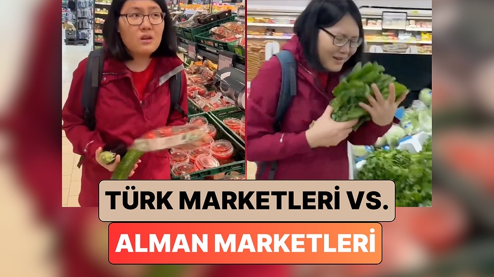 Vietnamlı Bir Kadın Türk ve Alman Marketlerinin Sebze Reyonlarını Karşılaştırdı