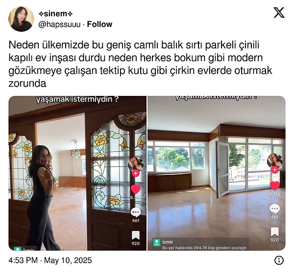 Büyüklerinizden ev kalmadıysa bir daha böyle bir evde yaşama şansınız çok zor.