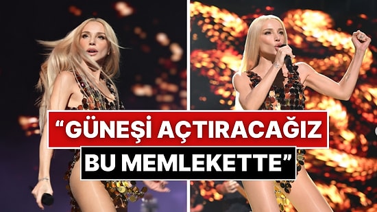 Gülşen Konserinde Birlik Vurgusu Yaptı, Ardından Seçtiği Şarkı Dikkat Çekti!