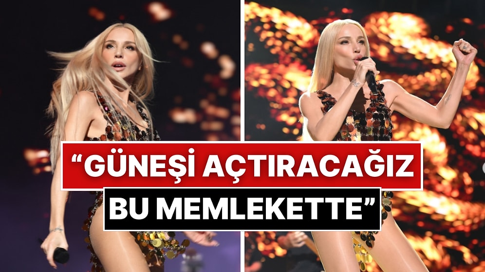 Gülşen Konserinde Birlik Vurgusu Yaptı, Ardından Seçtiği Şarkı Dikkat Çekti!
