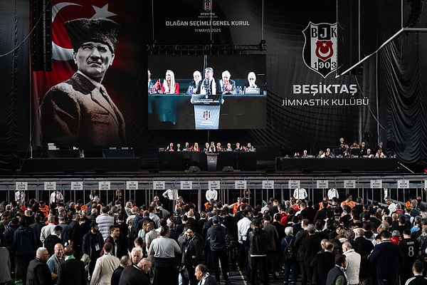 Beşiktaş'ta Olağan Seçimli Genel Kurul yapıldı Görseli