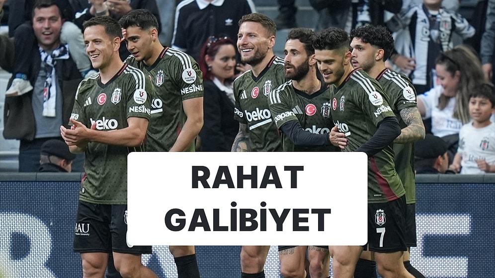 Beşiktaş, Adana Demirspor Karşısında Bu Kez Hata Yapmadı: 4-1