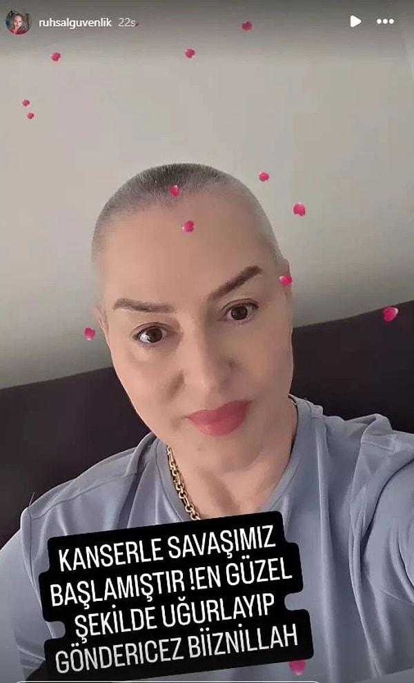 Uzun bir süredir ekranlarda göremediğimiz Şıvga Gerez, sosyal medya hesabından yaptığı paylaşımla kansere yakalandığını duyurdu.