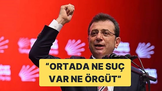 Ekrem İmamoğlu, Cumhurbaşkanı Erdoğan'ın "Suç Örgütü" Konuşmasına Cevap Verdi