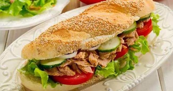 5. Ton Balıklı Sandviç