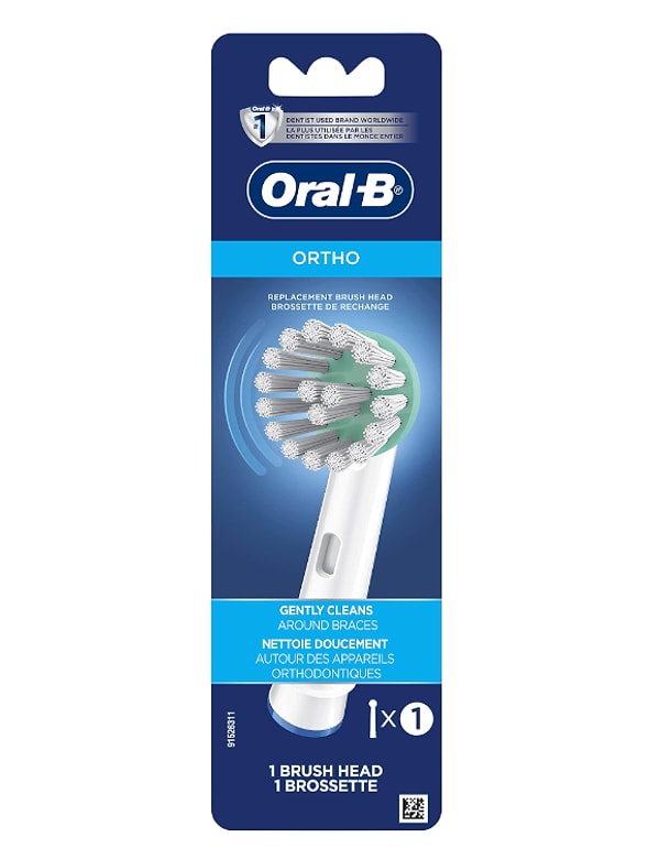 Oral-B Ortho Elektrikli Diş Fırçası Yedek Fırça Başlığı