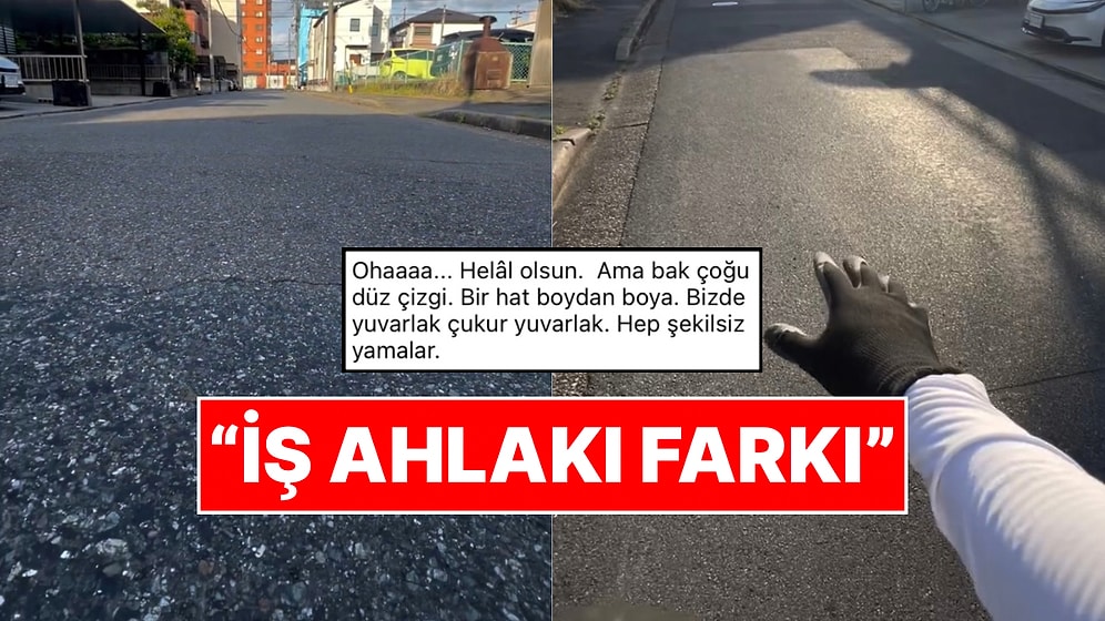 Japonya’da Yollara Yapılan Yamalardaki İşçilik Övgüleri Topladı: Türkiye ile Kıyaslandı