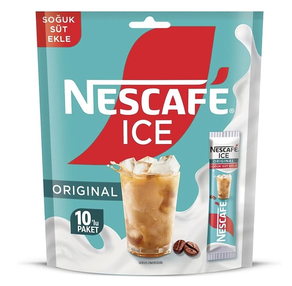 NESCAFÉ Ice Original Çözünebilir Kahve Karışımı 10'lu Paket