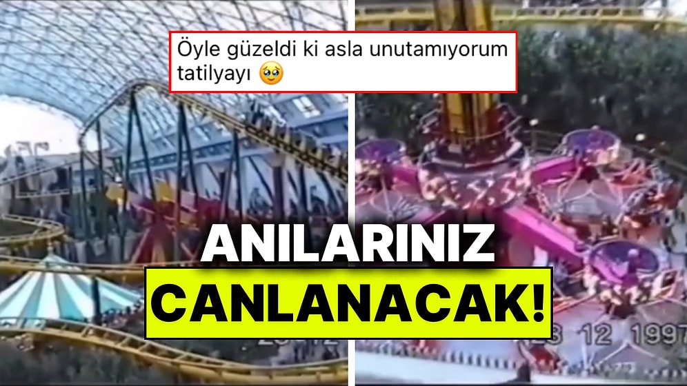 İstanbul’un İlk Lunaparkı Tatilya’dan Arşiv Görüntüleriyle Zamanda Duygusal Bir Yolculuk!