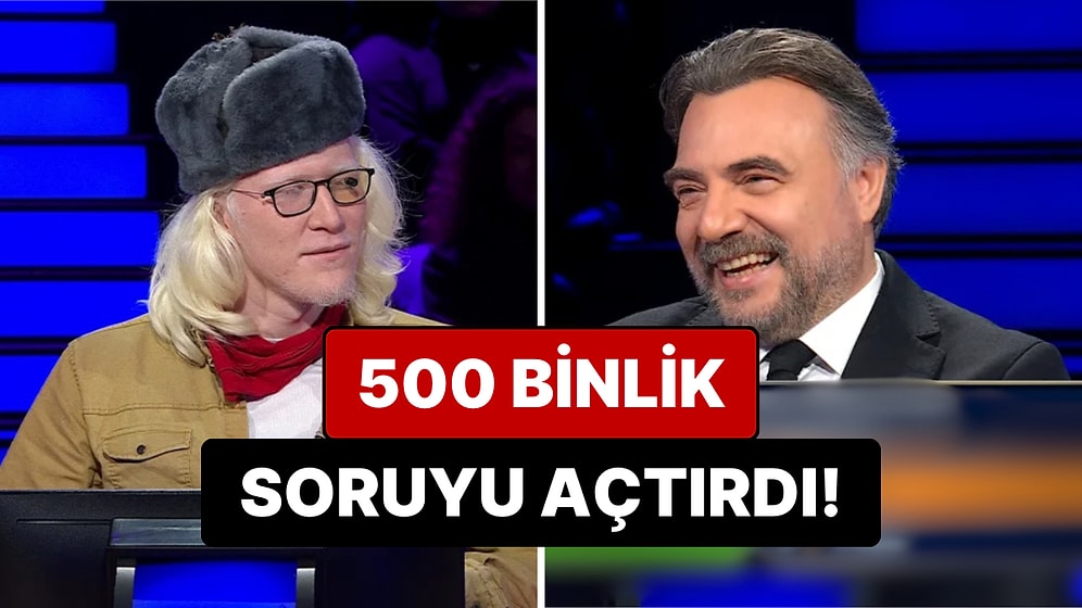 Kim Milyoner Olmak İster'de 500 Bin TL'lik Soruyu Açtıran Yarışmacıya Sorulan Tarım Sorusu Dikkat Çekti!