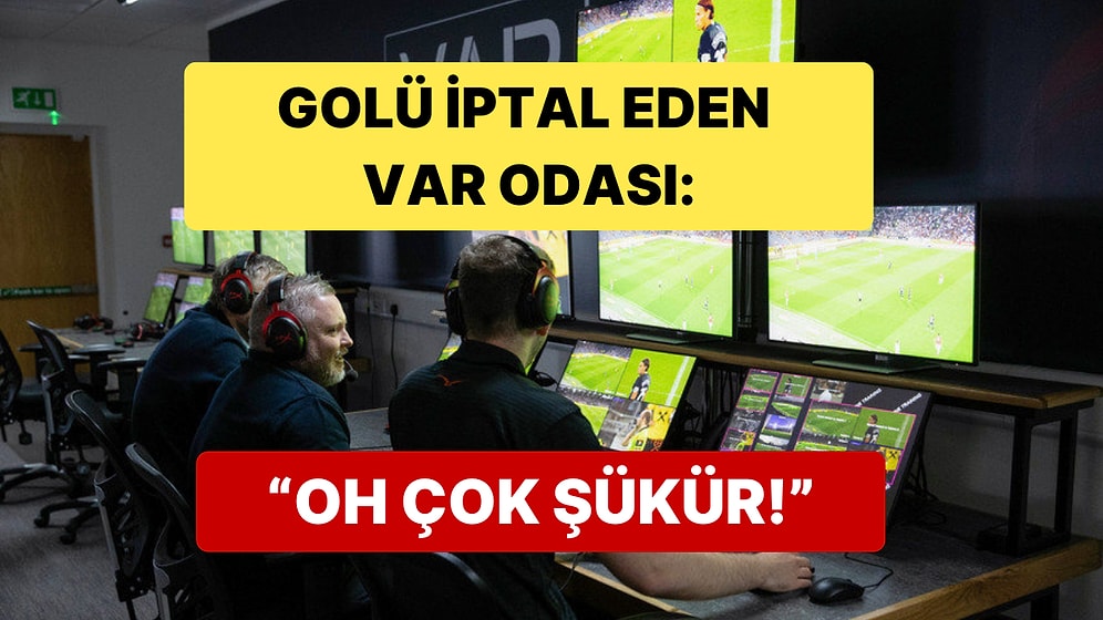 El Clasico'da Barcelona'nın Golü İptal Oldu, VAR Odasındaki Sevinç Yayına Yansıdı