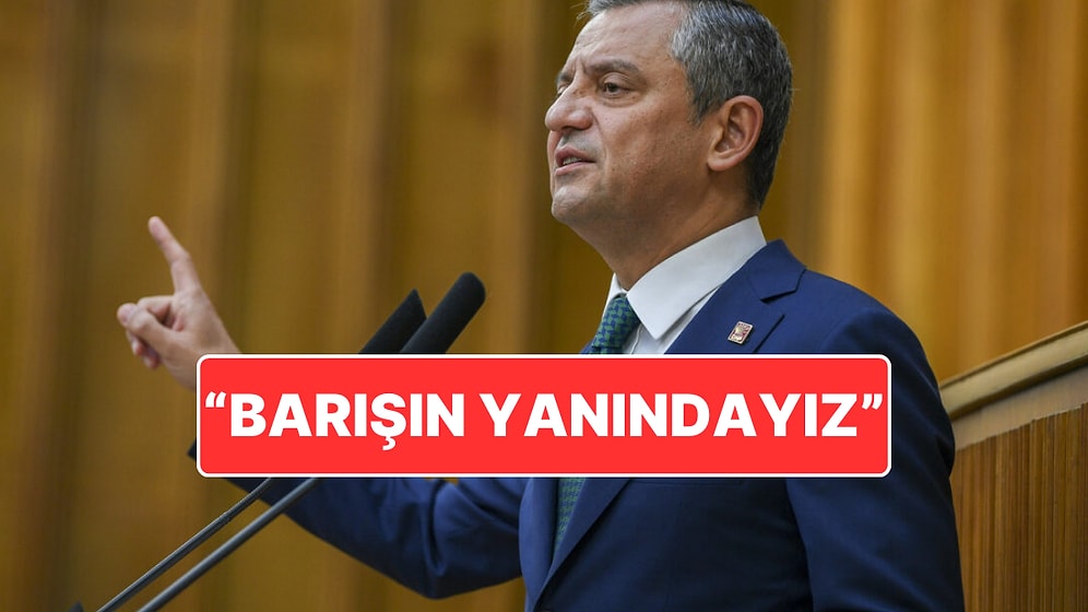 CHP Lideri Özgür Özel’den PKK Fesih Açıklaması Sonrasında İlk Yorum: “İstismar Edilmesine İzin Vermeyeceğiz”