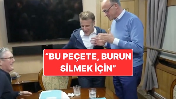Fransa Cumhurbaşkanı Emmanuel Macron, Almanya Başbakanı Friedrich Merz ve İngiltere Başbakanı Keir Starmer’ın yer aldığı görüntüler gündem olmuştu.