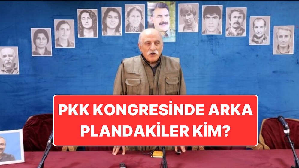 PKK Kongresi: Arka Plandaki Fotoğraflarda Kim Var?