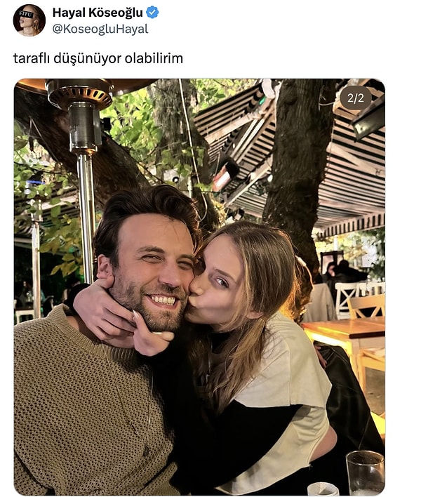 Sevgilisiyle partner olmak istiyor! Görseli