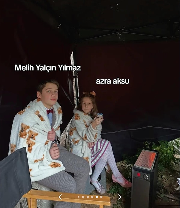 Ve çocuk oyuncular Zeynep Ebrar Karaca, Azra Aksu ve Melih Yalçın Yılmaz