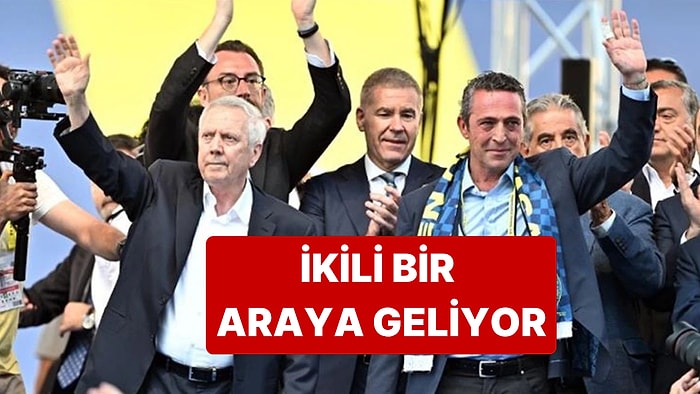 Beklenen Zirve Gerçekleşiyor, Ali Koç ve Aziz Yıldırım Bir Araya Geliyor