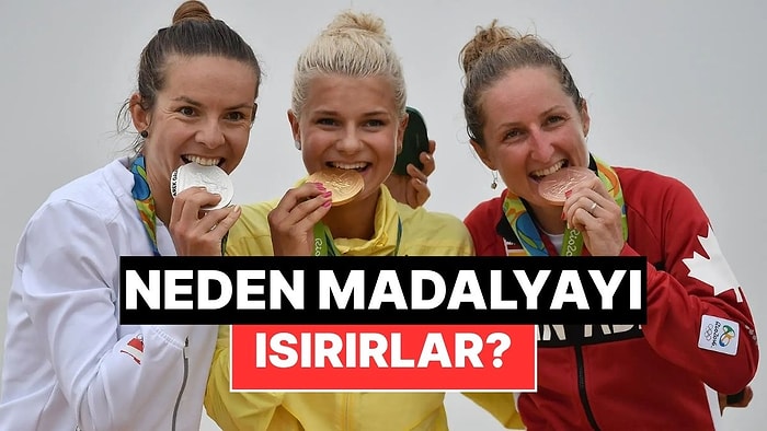 Olimpiyat Sporcuları Neden Madalyalarını Isırır?