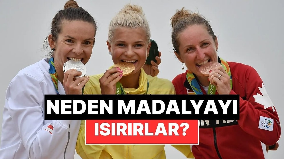 Olimpiyat Sporcuları Neden Madalyalarını Isırır?