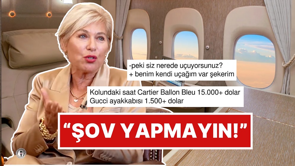 Business Uçmayı "Savurgan" Bulan Alarko Holding Yönetim Kurulu Üyesi Leyla Alaton Gündem Oldu