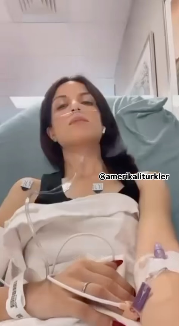 Genç bir kadın, içtiği elektronik sigara nedeniyle hastanelik oldu. Görseli