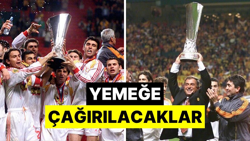 Galatasaray, UEFA Kupası'nı Kazanan Oyuncularını Kulübe Davet Edecek