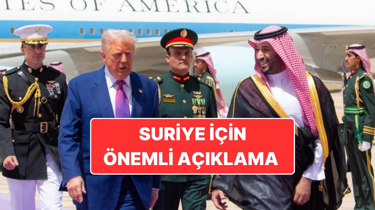Donald Trump Orta Doğu’da: &quot;Suriye’ye Uygulanan Yaptırımları Kaldırıyoruz&quot;