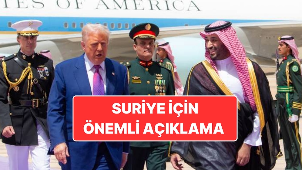 Donald Trump Orta Doğu’da: "Suriye’ye Uygulanan Yaptırımları Kaldırıyoruz"