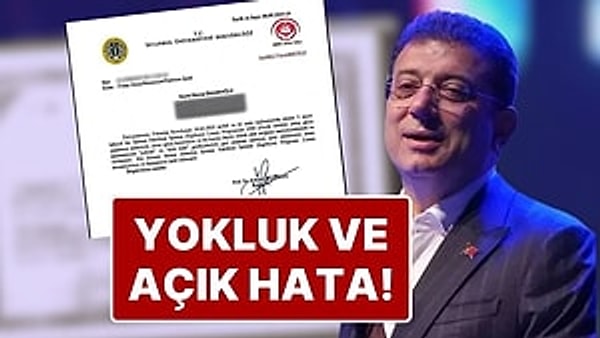 19 Mart'ta başlayan süreç sonrasında Silivri Cezaevi'nde tutuklu bulunan Ekrem İmamoğlu'nun diplomasının iptal kararı tebliğ edildi.