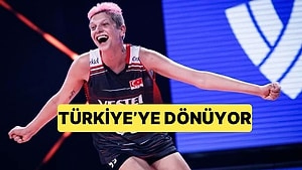 Milli voleybolcu Ebrar Karakurt, Rusya’daki voleybol macerasını noktaladı.
