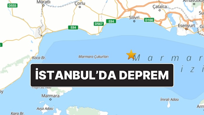 Son Dakika… İstanbul’da 3.8 Büyüklüğünde Deprem