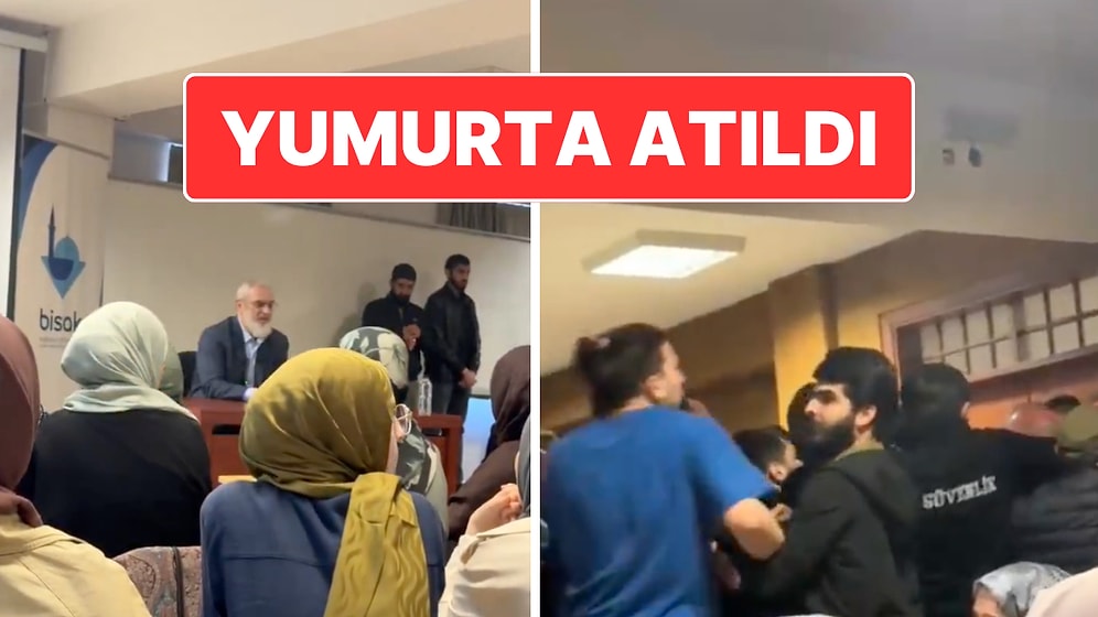 ‘Altı Yaşında Evlenilebilir’ Demişti: Nureddin Yıldız’a Boğaziçi Üniversitesi’nde Yumurtalı Protesto