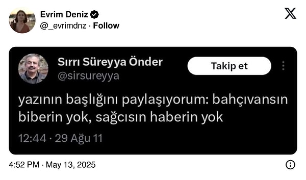 Hayal Köseoğlu’nun bu paylaşımına gelen yorumlar ise şöyle oldu. 👇