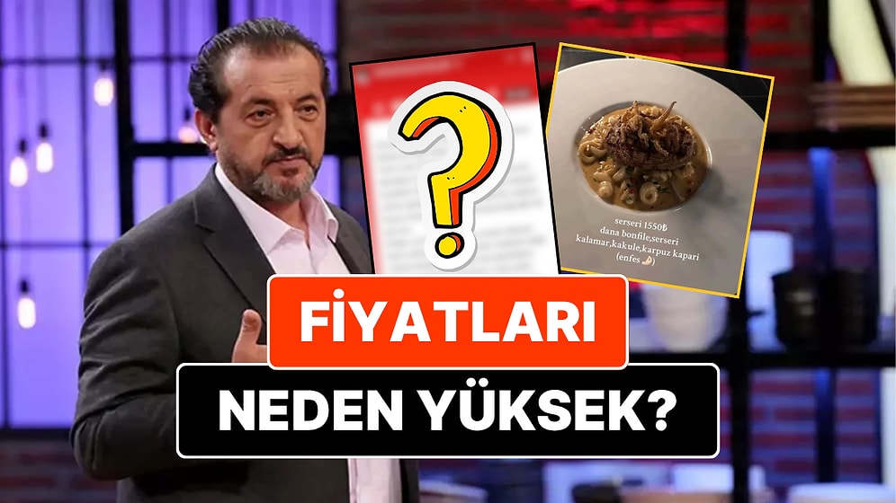 Restoranındaki Fiyatları Olay Olan MasterChef Jürisi Mehmet Şef'ten Cevap Gibi Paylaşım!