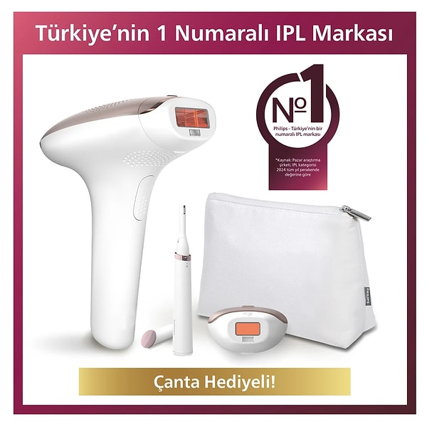 7. Hepsiburada’da indirimde olan Philips Lumea BRI921/00, kaş düzeltici ve yüz, vücut, hassas bölge başlığıyla komple bir çözüm sunuyor.