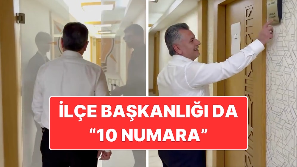 Akıma Onlar da Katıldı: AKP Yıldırım İlçe Başkanlığı da "10 Numara"