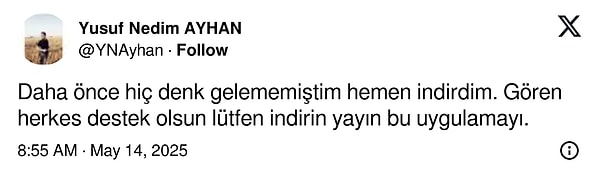 Uygulamayı henüz telefonuna indirenler de vardı!👇