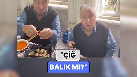 Bir Sosyal Medya Kullanıcısı Babaannesi ve Dedesine Sushi Denettiği Anları Paylaştı