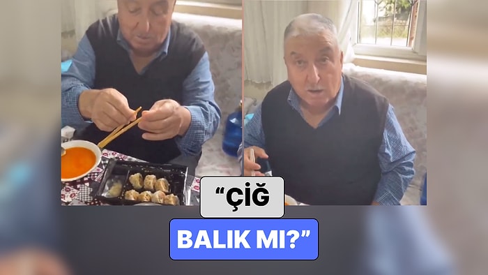 Bir Sosyal Medya Kullanıcısı Babaannesi ve Dedesine Sushi Denettiği Anları Paylaştı